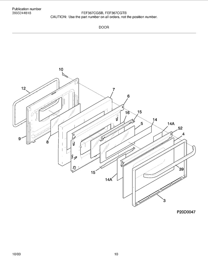 Diagram for FEF367CGTB