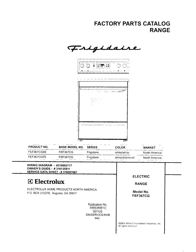 Diagram for FEF367CGTE
