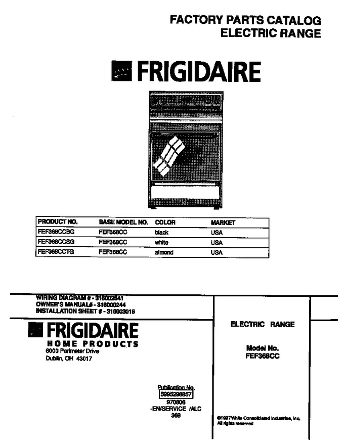 Diagram for FEF368CCTG