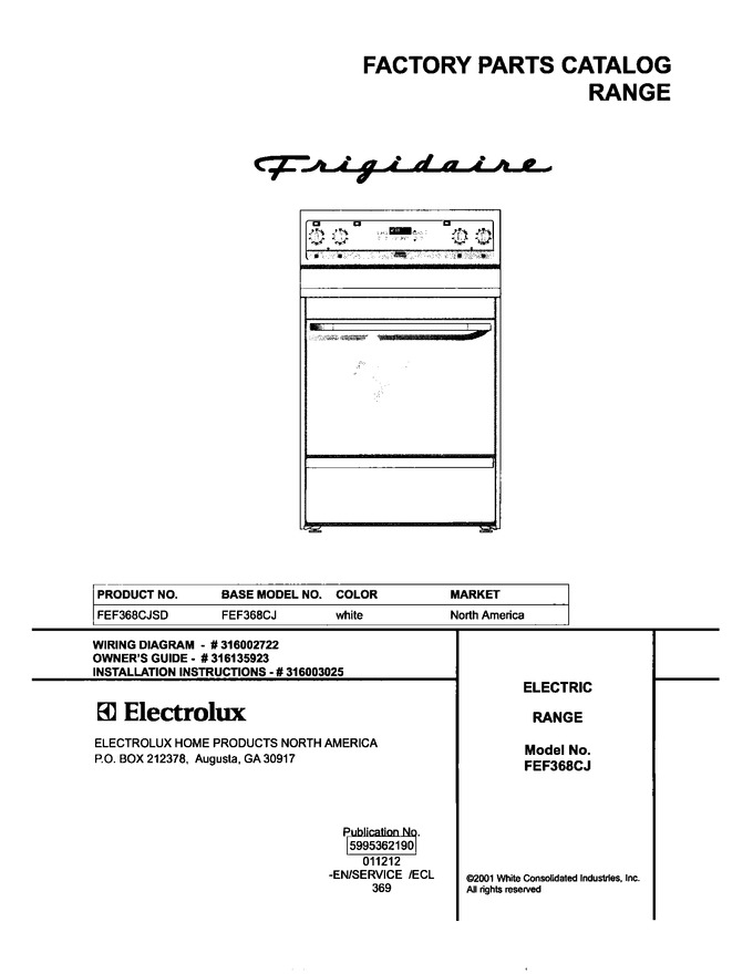 Diagram for FEF368CJSD