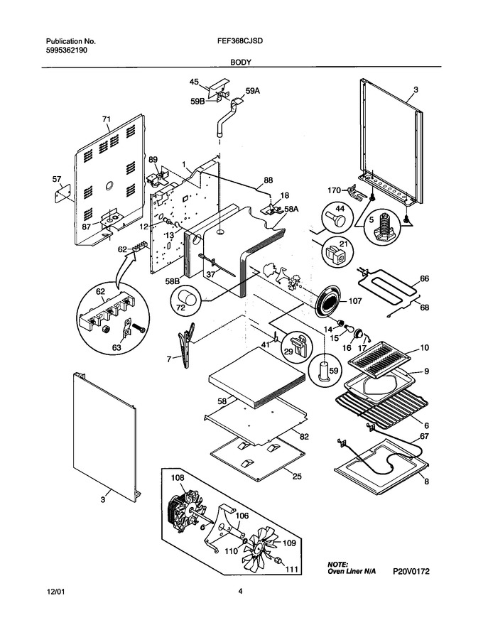 Diagram for FEF368CJSD