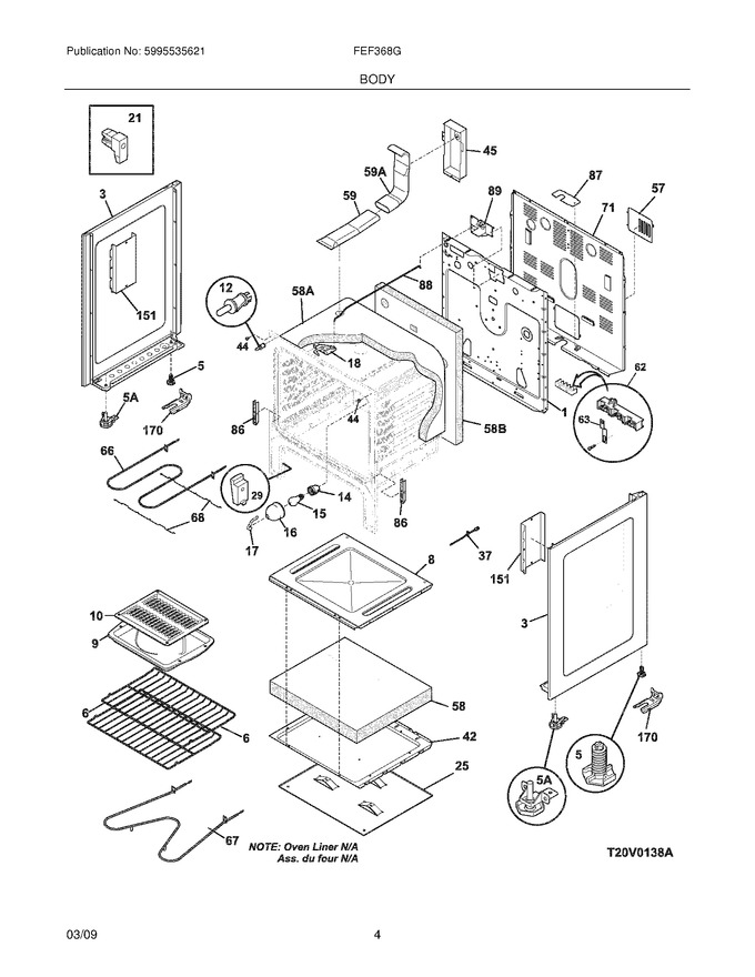 Diagram for FEF368GBB