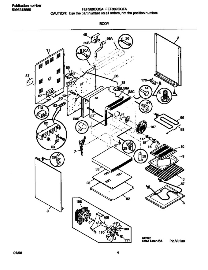 Diagram for FEF369CGSA