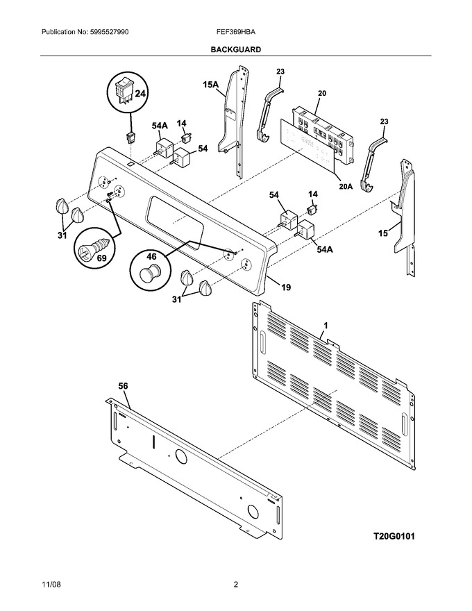 Diagram for FEF369HBA