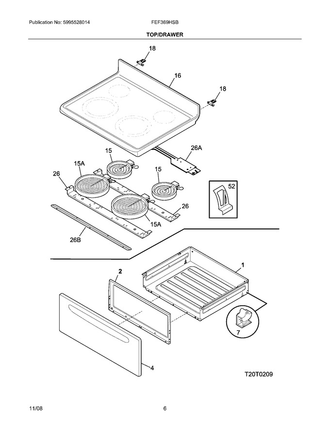 Diagram for FEF369HSB