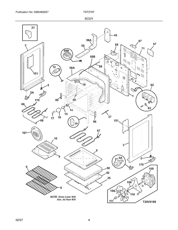 Diagram for FEF375FQC