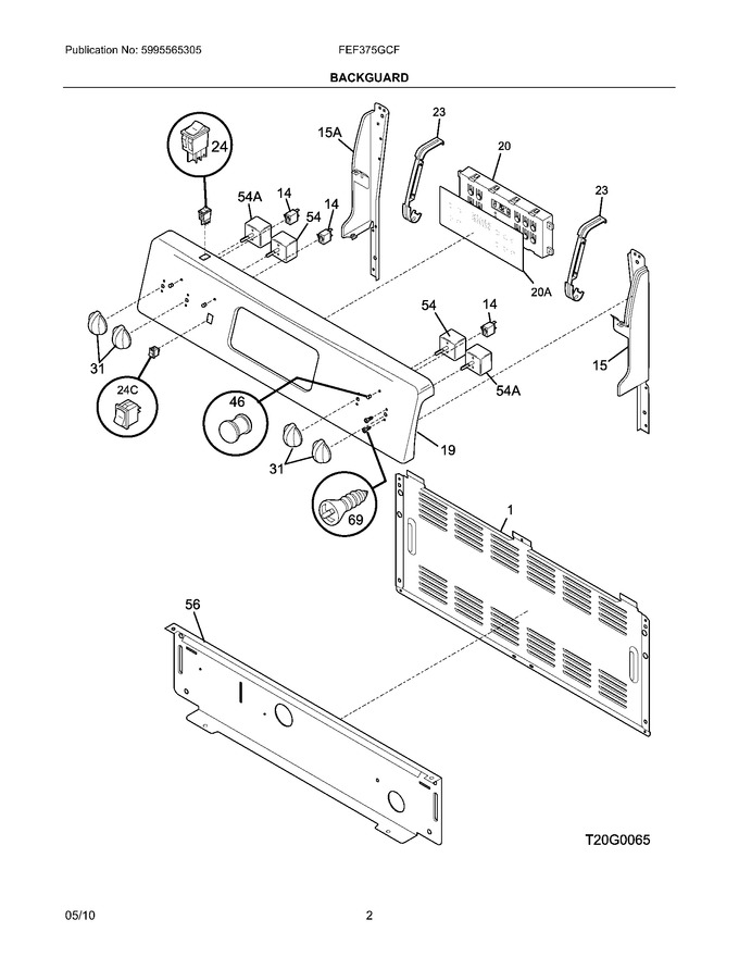 Diagram for FEF375GCF