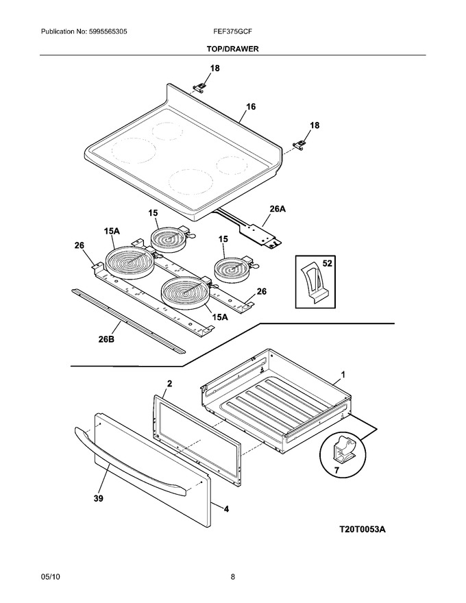 Diagram for FEF375GCF