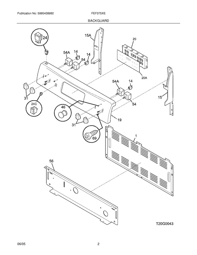 Diagram for FEF375XEQA