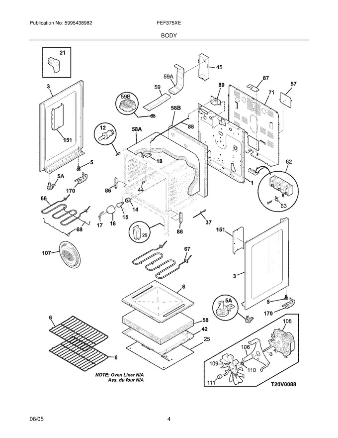 Diagram for FEF375XEQA