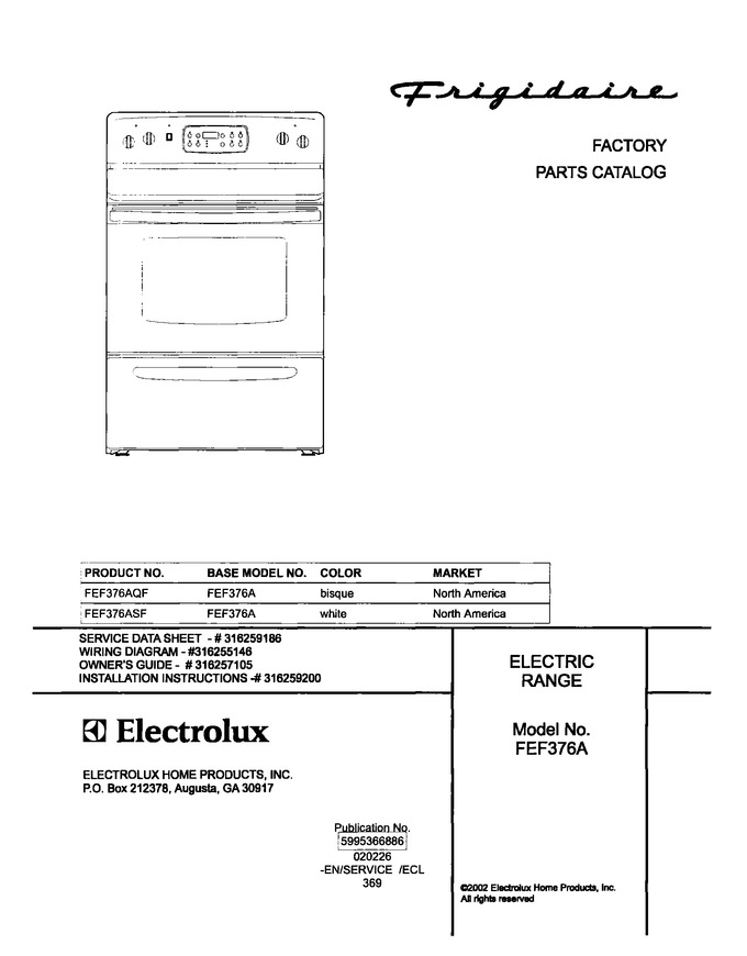Diagram for FEF376ASF