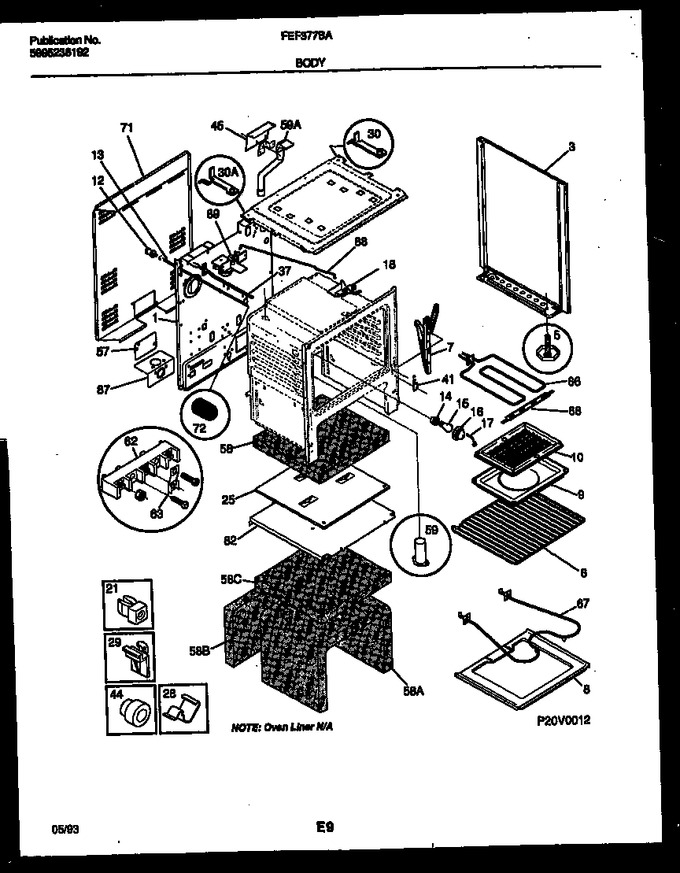 Diagram for FEF377BAWA