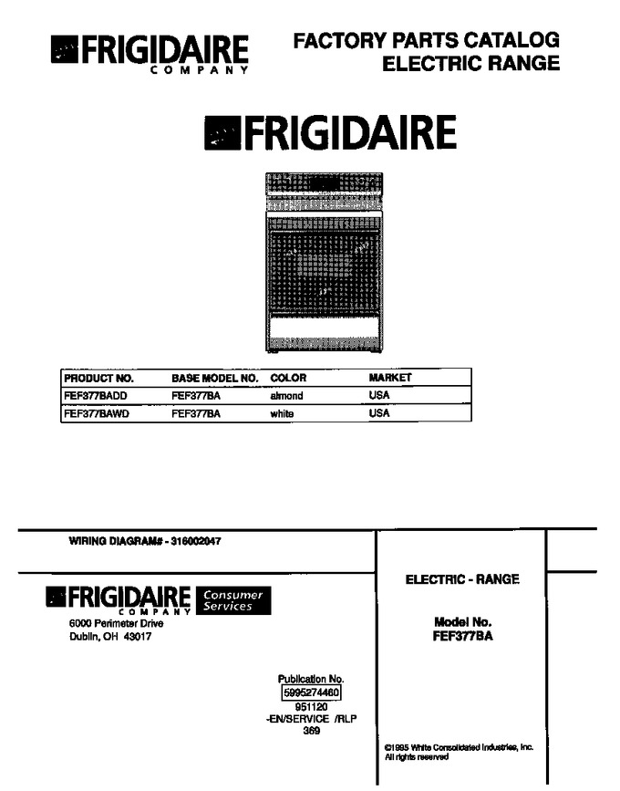 Diagram for FEF377BAWD