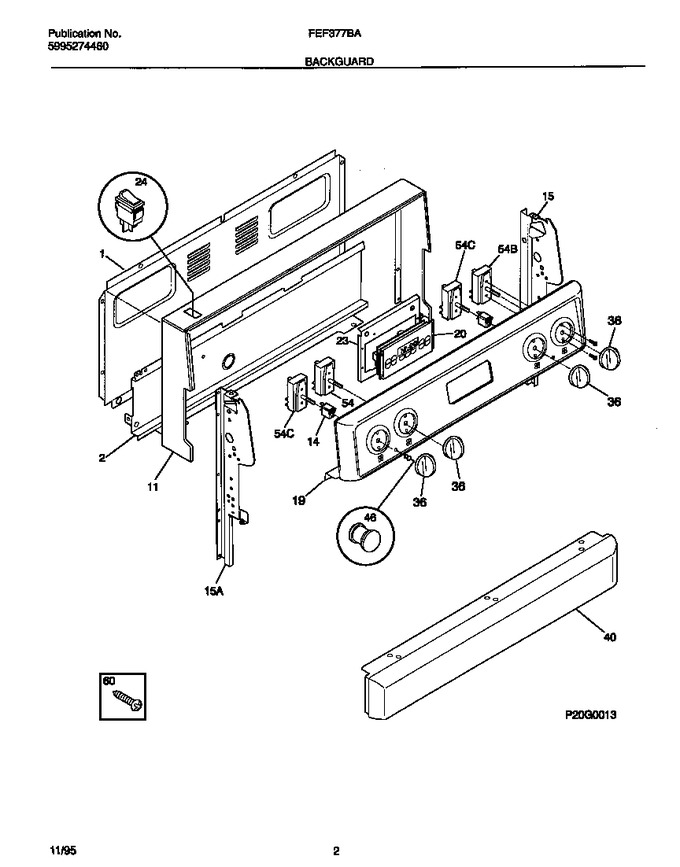 Diagram for FEF377BAWD