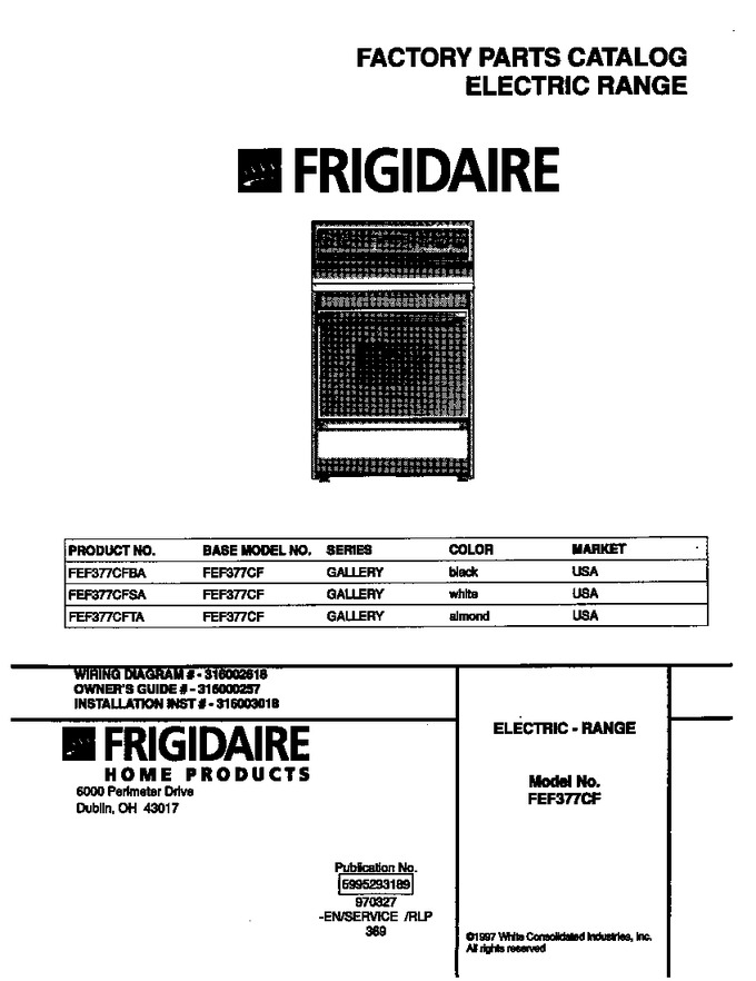 Diagram for FEF377CFSA