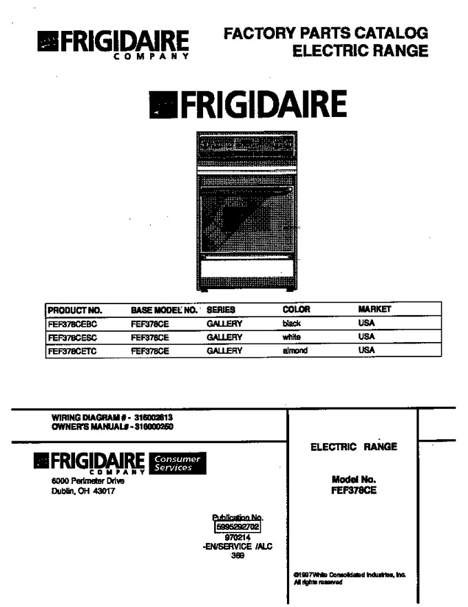 Diagram for FEF378CESC