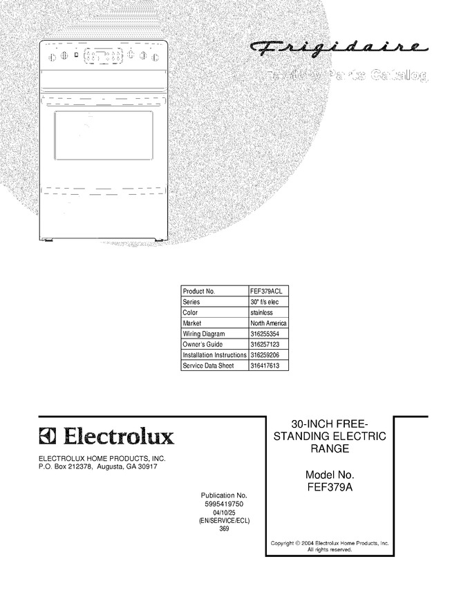 Diagram for FEF379ACL