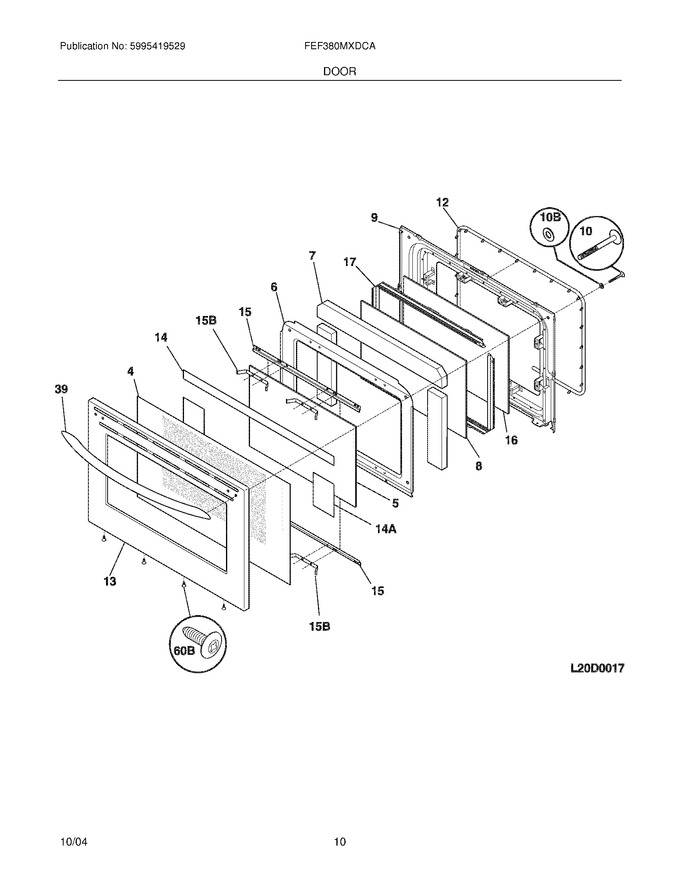 Diagram for FEF380MXDCA