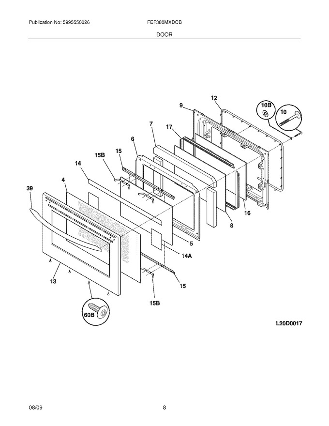 Diagram for FEF380MXDCB