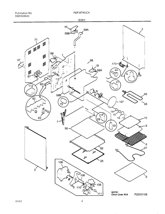 Diagram for FEF387WJCA