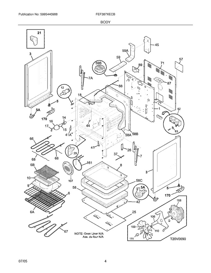 Diagram for FEF387XECB