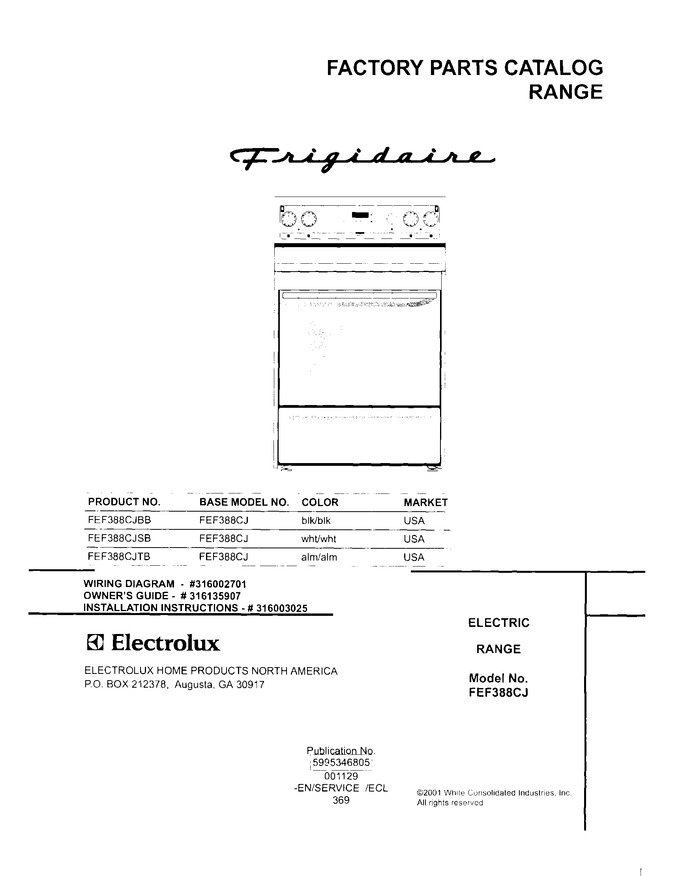 Diagram for FEF388CJSB
