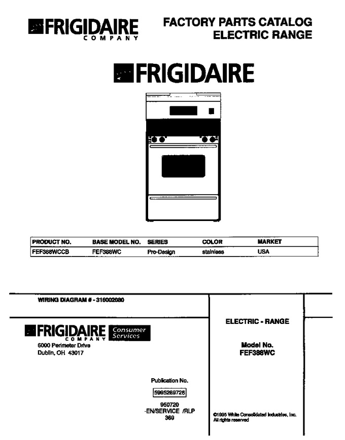 Diagram for FEF388WCCB