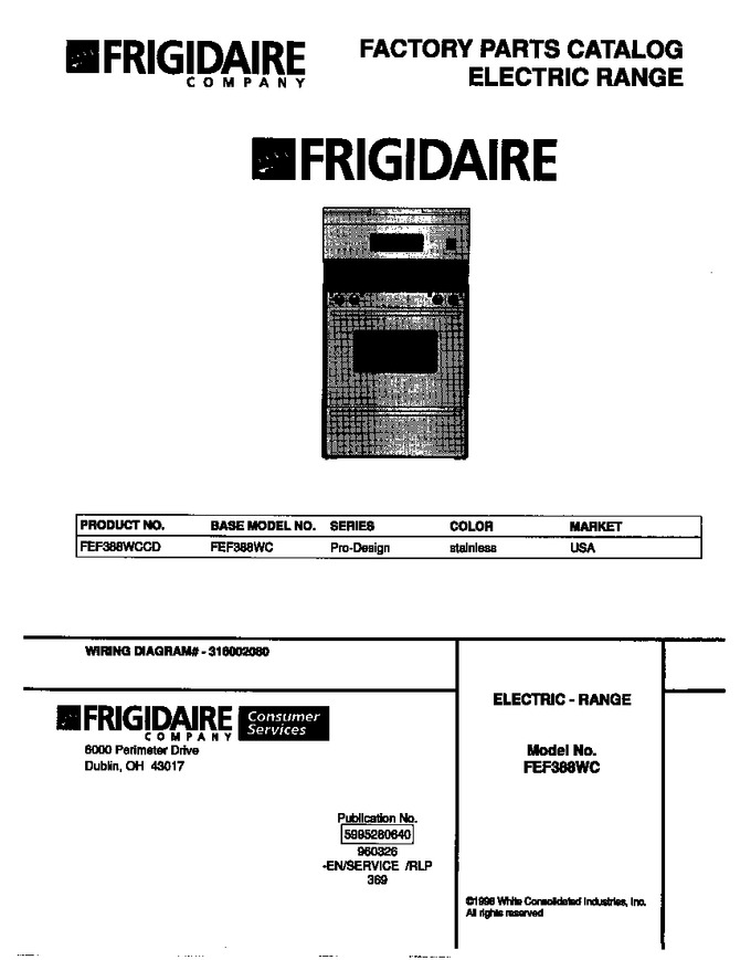 Diagram for FEF388WCCD