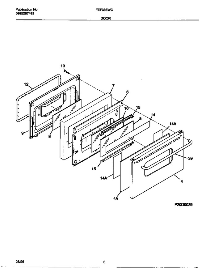 Diagram for FEF388WCCE