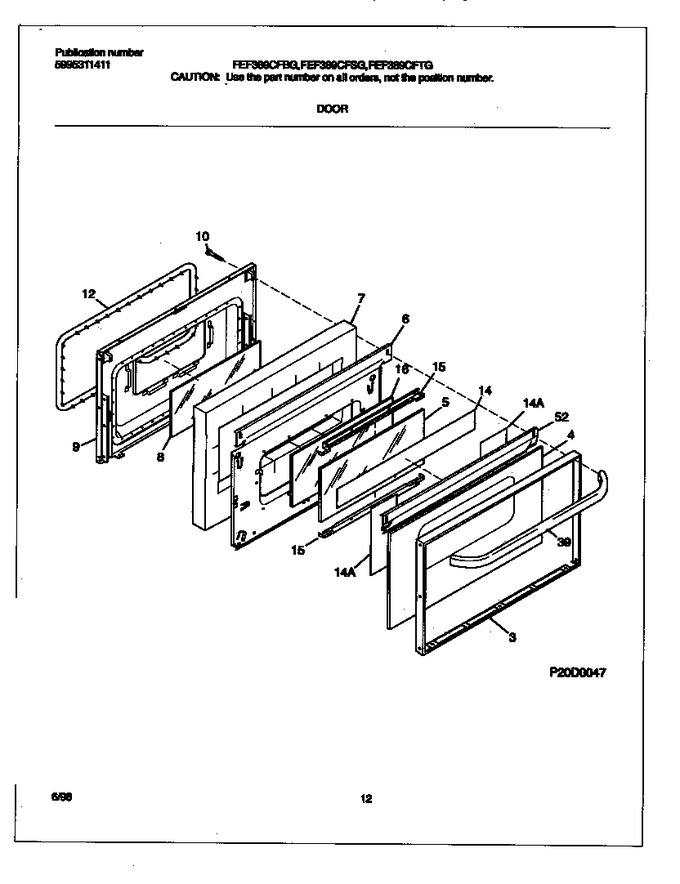 Diagram for FEF389CFBG