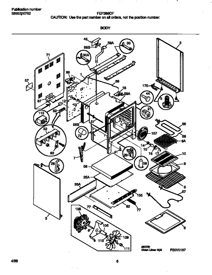 Diagram for FEF389CFTH
