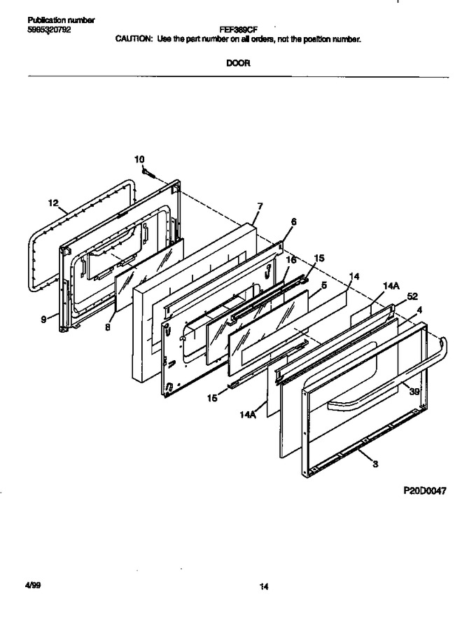 Diagram for FEF389CFBH