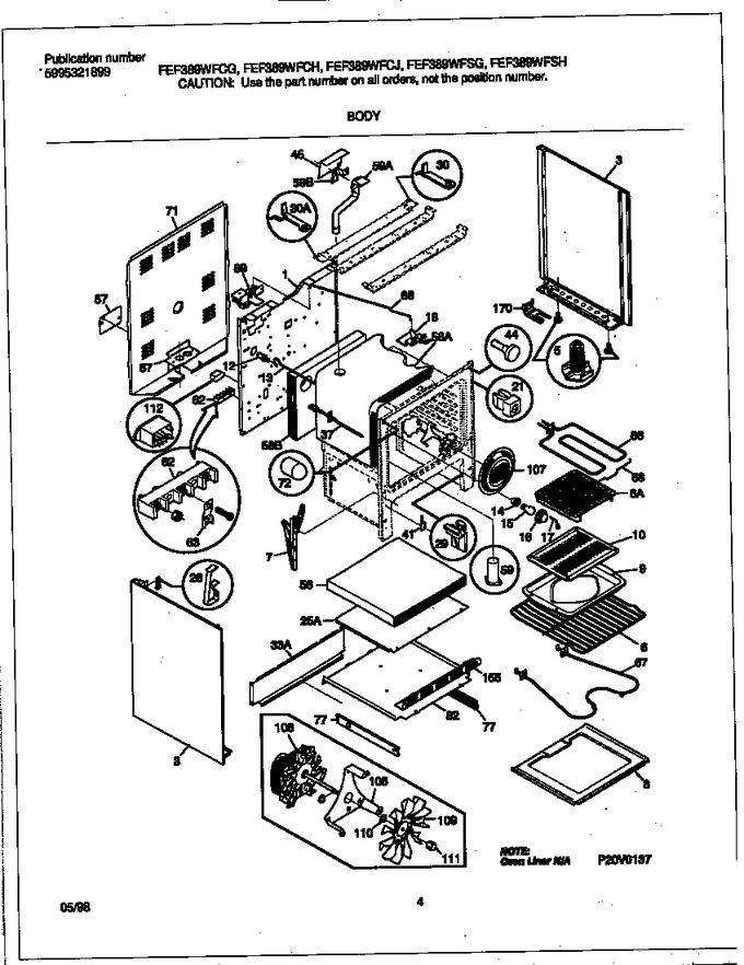 Diagram for FEF389WFCG