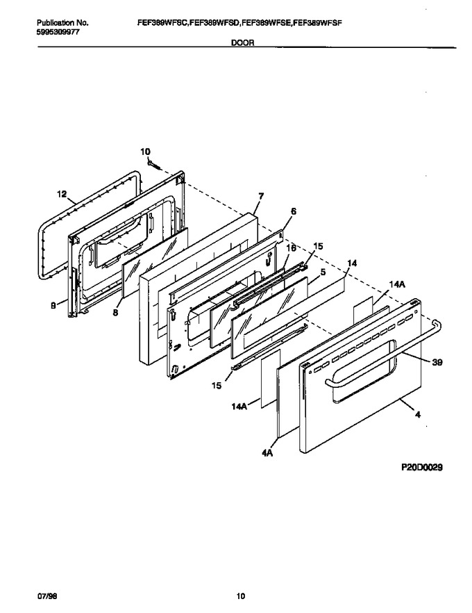 Diagram for FEF389WFSF