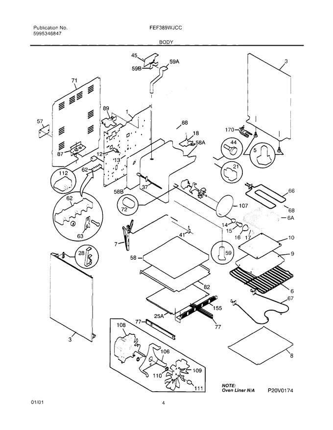 Diagram for FEF389WJCC