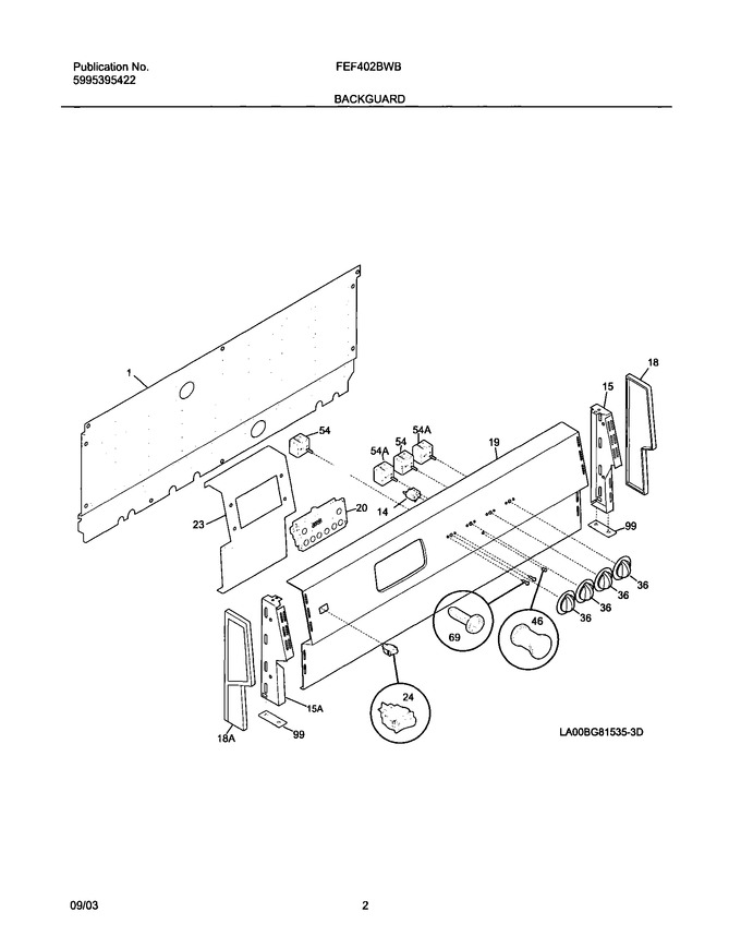 Diagram for FEF402BWB
