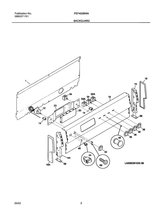 Diagram for FEF450BWA