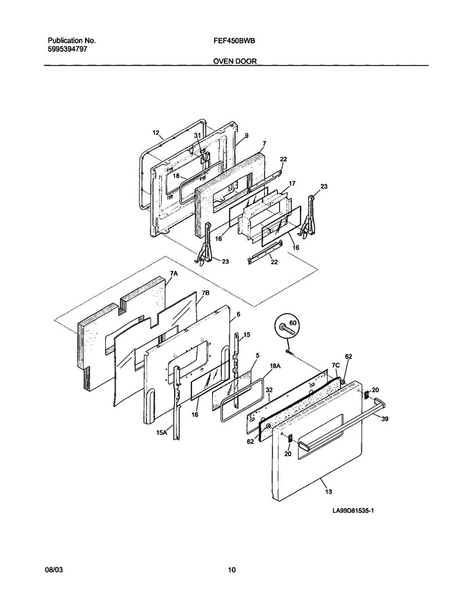 Diagram for FEF450BWB