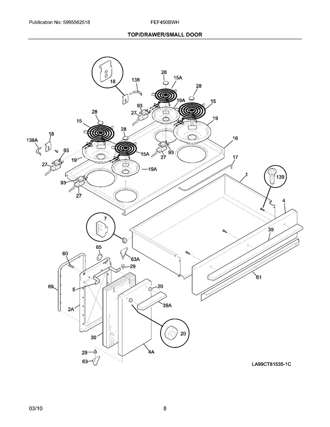 Diagram for FEF450BWH