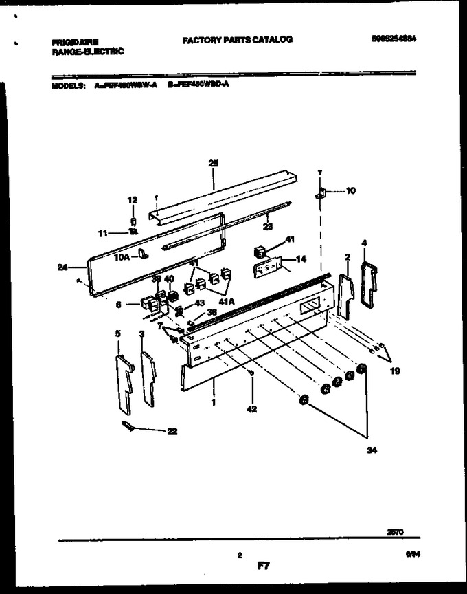 Diagram for FEF450WBDA