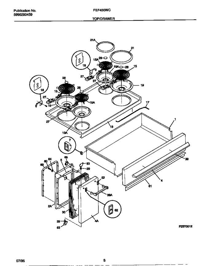 Diagram for FEF450WCWA