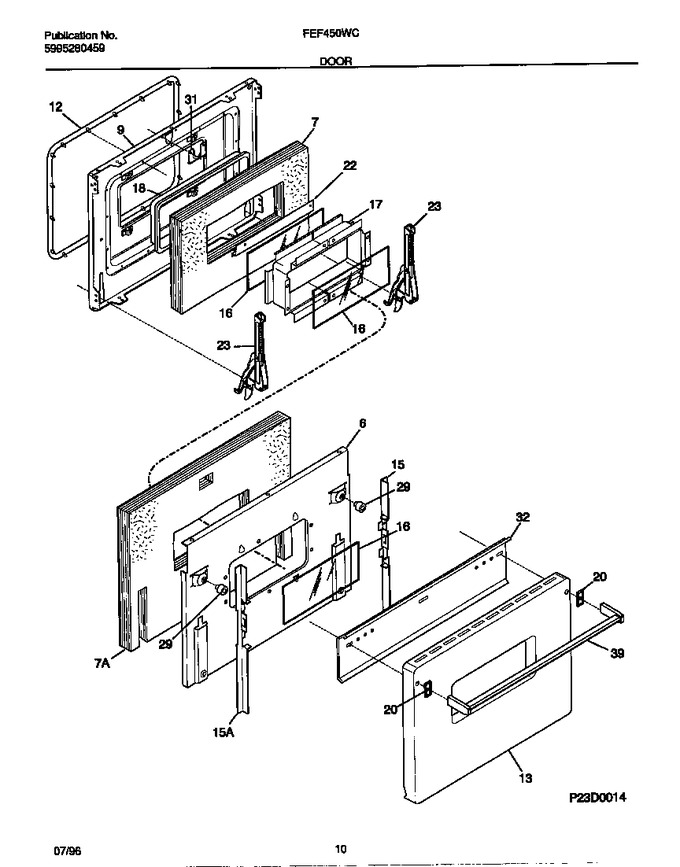 Diagram for FEF450WCDA