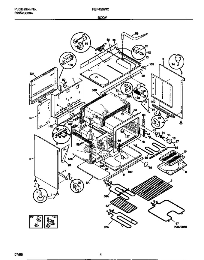 Diagram for FEF450WCWC