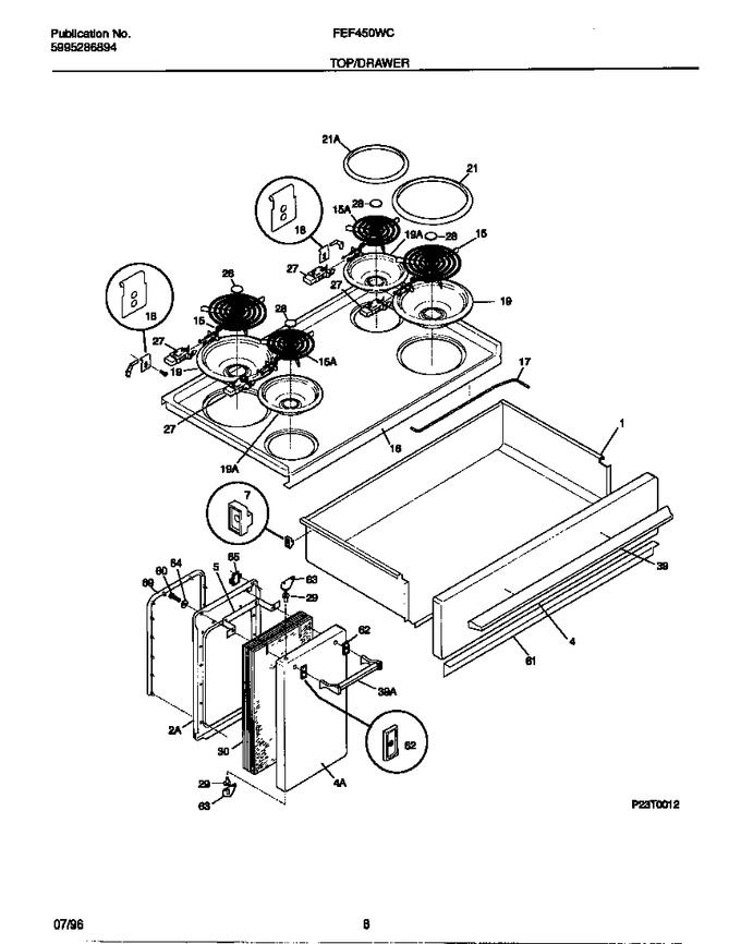 Diagram for FEF450WCDC