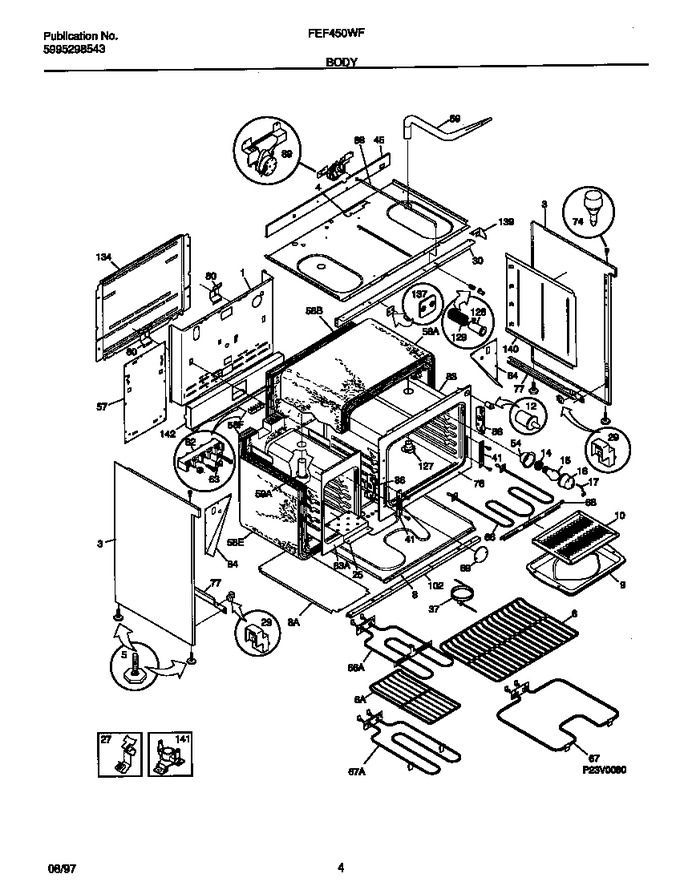 Diagram for FEF450WFWA