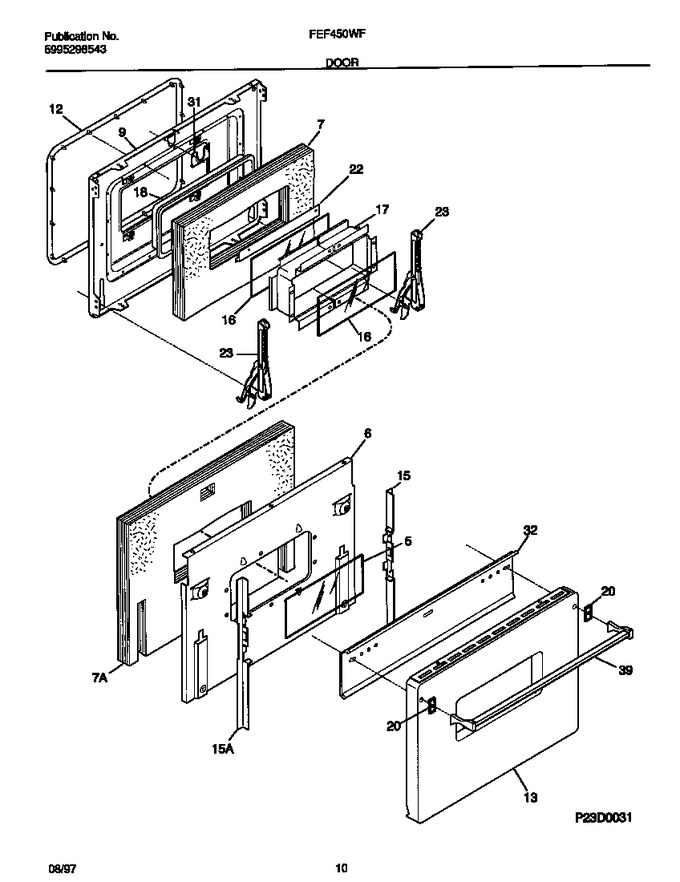Diagram for FEF450WFWA