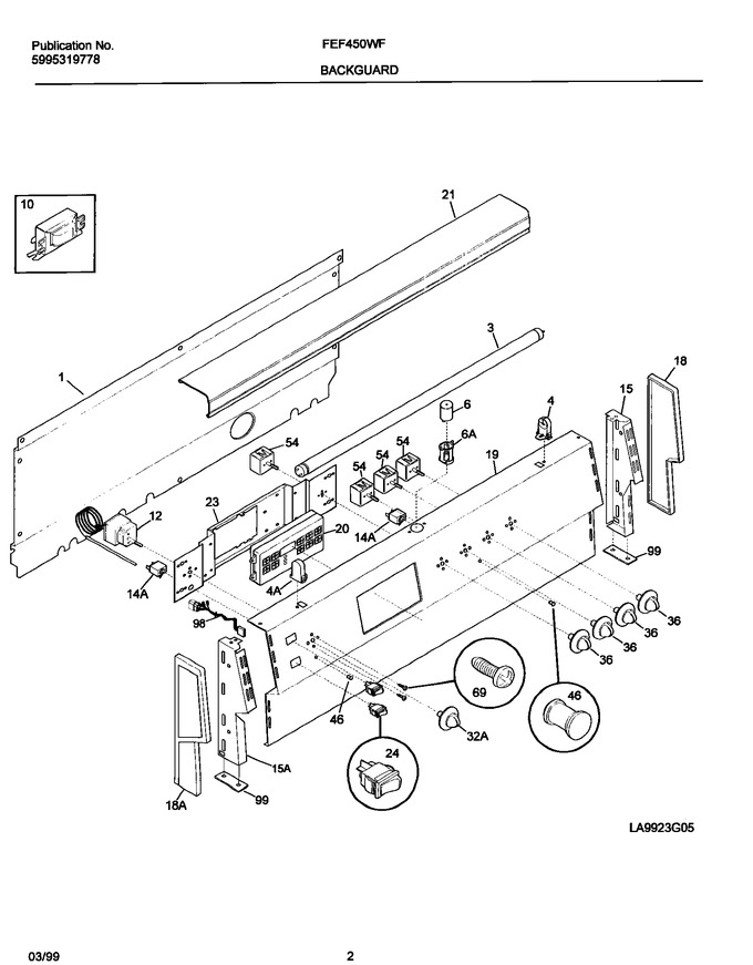 Diagram for FEF450WFDB