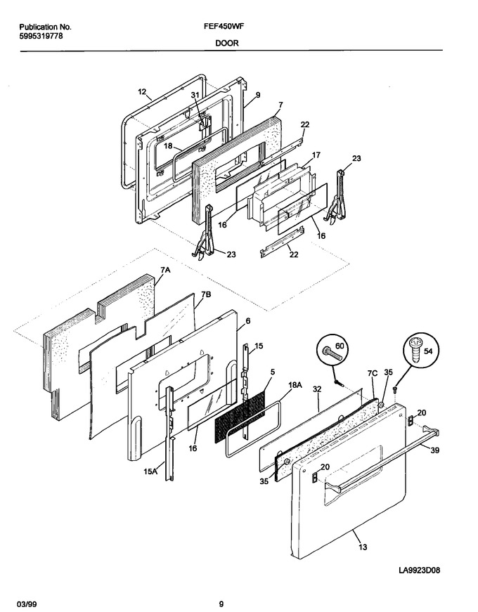 Diagram for FEF450WFWB