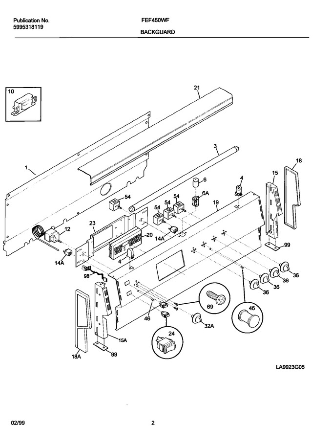 Diagram for FEF450WFDC