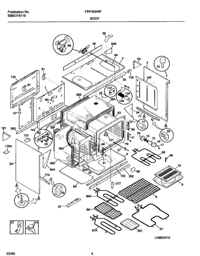 Diagram for FEF450WFDC